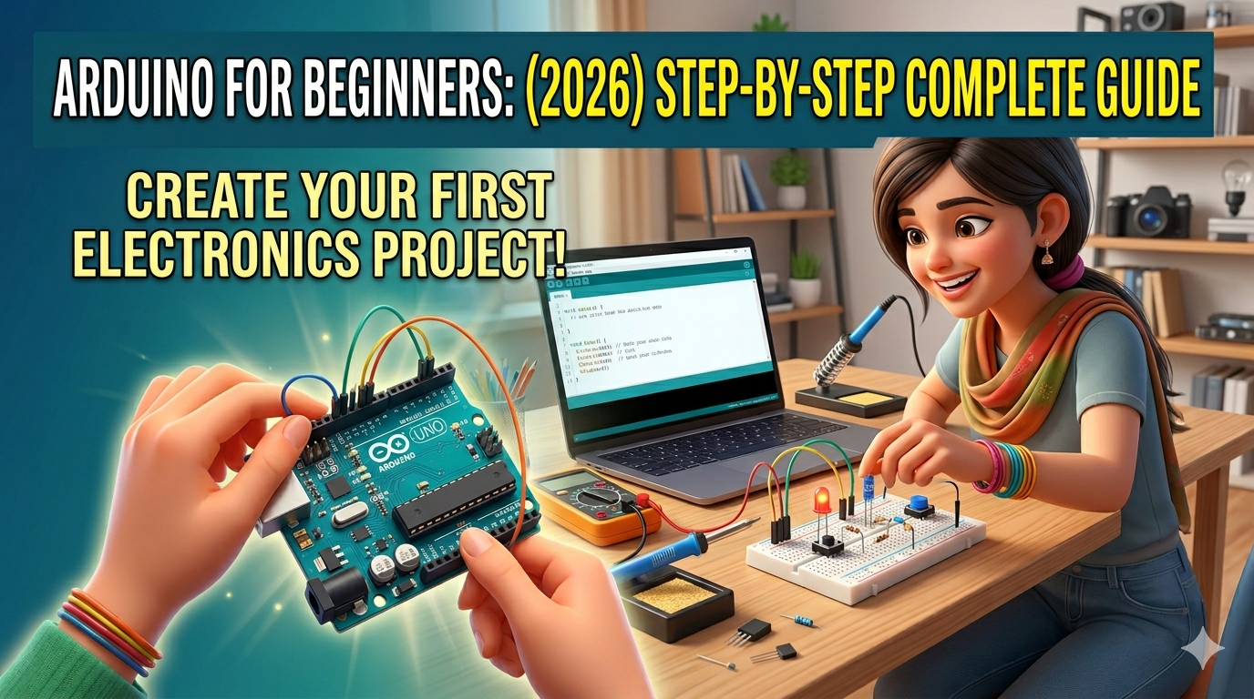Arduino for Beginners: Complete Step-by-Step Guide (2026) - arduinocraft