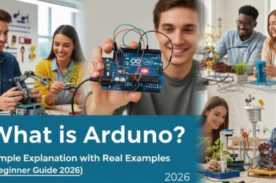 What is Arduino? Simple Explanation with Real Examples (Beginner Guide 2026)