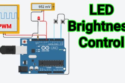 How to Control LED Brightness Using Arduino (PWM Guide)
