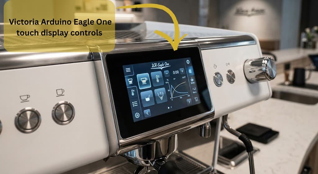  Victoria Arduino Eagle One touch display controls